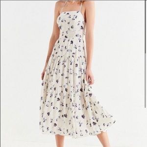 Urban outfitters sparks fly tiered floral dress